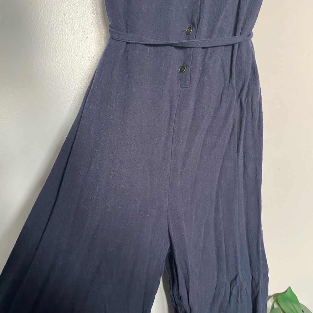 Navy Buttoned Jumper - image 5